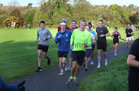 Participants during Knocknacarra Parkrun at Cappagh Park last Saturday.<br />
<br />
