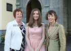 An inaugural celebration took place in Bushy Park Church last Saturday. It featured young Galway soprano singer Aimee Banks and special guests Colm Henry, Diarmuid De Brún, Eva Henry and Anna Banks. Music lovers were treated to songs from operas and musicals as well as Irish classics. The concert raised in excess of €4000, all of which will go directly to the restoration fund for Bushy Park's pre-famine church. <br />
Aimee Banks is pictured with Chris Faherty (left) and Patricia Connolly, organisers, at Bushy Park Church.