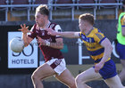 Galway v Roscommon Connacht GAA Under 20 Football Championship 2025 Round 4 game in Tuam Stadium.<br />
Galway's Jack Lonergan and Roscommon's Cillian Campbell