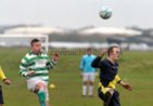 Loughrea v West United at South Park.<br />
Geofrey Power, West United and Gavin Shaughnessy, Loughrea