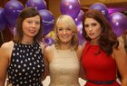 Rachel Wyer, Gillian Heavey and Lorna Byrne from Salthill at the Charity Take Me Out Ball in aid of Cancer Care West at the Salthill Hotel.