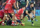 Connacht v Toulouse Heineken Champions Cup game at the Sportsground.<br />
Connacht's Caolin Blade