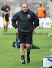 Galway United v Shamrock Rovers Airtricity Premier Division game at Terryland Park.<br />
Galway United manager Sean Connor