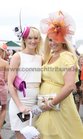 Claire Kelly, Ballybrit and Audrey Slevin, Craughwell, pictured at Ladies Day at the Galway Races.