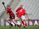 Michael Broderick of Cappataggle clears from defence.