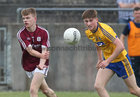 Galway v Roscommon Connacht Under 20 Football sem-final at Tuam Stadium. Galway's Conor Campbell and Roscommon's D Ruane