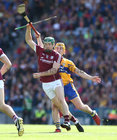 Galway v Clare 2018 All-Ireland Senior Hurling Championship semi-final at Croke Park.<br />
Galway's Cathal Mannion and Clare's Colm Galvin