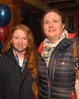 <br />
Aoife O’Dea, Barna,  with her mother Caroiline,  at the launch of the Twins Productions Sister Act in the Skeff Eyre Square which will be staged in the Town Hall Theatre from March 13th-16th  & 18th `March.