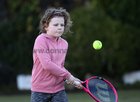 Niamh O'Brien of Galway Lawn Tennis Club competed in the Under 8 competitions at the Galway Lawn Tennis Club Junior Tournament last weekend.