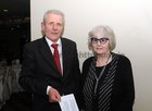 <br />
Brendan Reid, salthill, with his sister Meita, at the Retired Garda Association, annual dinner in the Salthill Hotel, Salthill. 