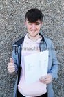 <br />
Lee Shaughnessy, Shantalla,  after completing the first paper in the Leaving Cert at St. Marys College. 