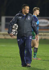 Cionnacht v Newport Gwent Dragons Guinness PRO12 game at the Sportsground.<br />
Connacht Head Coach Pat Lam before the start of the game