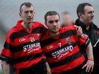 Seamus Goldrick and Stephen Creaven, Cappataggle after the final whistle.