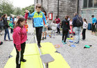Childrens outdoor activities during Culture and Heritage Day at St Nicholas’ Collegiate Church last weekend.