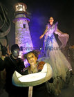 The Macnas Halloween Parade, ‘Port Na bPúcaí’ (Song of the Spirits), moves through the city on Sunday.