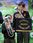 The Patrician Brass Band performing in the Christmas Show at St Patrick's Boys' National School.