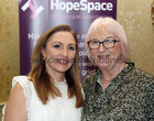 Edel Dooney and her mother Cecelia Coakley at the HopeSpace Galway Concert for Hope in the Galway Bay Hotel. The concert was held to raise awareness and funds for HopeSpace, the free one-to-one listening service for children and young people aged 4-17 years who are experiencing loss from bereavement and help them to process their grief. HopeSpace is located at The SCCUL Enterprise Centre, Castlepark Rd., Ballybane, <br />
