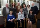 Committee members at the Bushypark Senior Citizens Christmas dinner party at the Westwood House Hotel. Seated are Breda Burke, Phil Concannon and Kathleen Burke. Standing: John Heffernan, Bernadette Laffey, Venon Law, Chris Faherty, Patricia Connolly and Pat Browne.