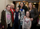 Evelyn Casserly with her daughters Carolyn and Marian and granddaughters Chloe, Cara and Laoise at the Town Hall for the Renmore Pantomime, Little Red Riding Hood. A Gala Night was also held at the Town Hall to celebrate the silver jubilee of the 1992 pantomime. The 14th annual pantomime was Mother Goose which was staged in Leisureland from the 1st to the 5th of January 25 years ago.