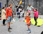 Childrens outdoor activities during Culture and Heritage Day at St Nicholas’ Collegiate Church last weekend.