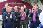 Following the funeral Mass at the Church of St Oliver Plunkett, Renmore, the remains of Brendan Coffey were brought to the the Pearse Stadium where many tributes were paid to the much loved GAA supporter.