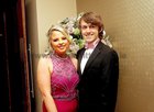 <br />
Chloe Conboy, Whitestrand Road and Sammy Makepeace, Gort,  at the Colaiste Iognaid Debs Ball in the Salthill Hotel, Salthill. 