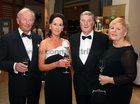 Dr. Stephen Long, Kaye Mulrooney, Seavite Bodycare Ltd., and Mr. Jack McCann, Chairman of the Irish Friends of Albania, and his wife Moya, at the Irish Friends of Albania Annual Charity Ball at the Radisson Blu Hotel.