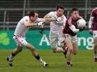 Galway v Tyrone Allianz Football League Division 2 game at the Pearse Stadium.<br />
Galway's Damien Comer 