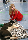 Caeleen Keogh (3) from Moycullen at the MADRA Adoption Day in the sportshall at GMIT.