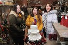 <br />
Ann Flood, Oranmore (right) with her daughter Rachel and grandaughter  Savanah, at the EZLiving Family and Friends   Christmas Evening at the store.