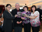 Mayor of Galway, Cllr Colette Connolly, Paddy Lally and Sisters Barbara Nolan and Esther O’Brien at the launch of the book, Paddy Lally - My Time at the Club, at Galway Rowing Club