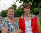 <br />
Breege O'Dowd and Mary Walsh-McPhilbin,  at the John Coogan Park, 35th birthday celebrations 