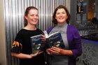 <br />
Aine and Maureen Casey, Roscahill, at the launch of a new book “Pieces of Mind  The Collection” by Ken O’Sullivan, in the Clybaun Hotel