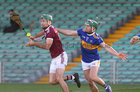 Galway v Tipperary All-Ireland Senior Championship Quarter-Final at the LIT Gaelic Grounds, Limerick.<br />
Galway’s Brian Concannon and Tipperary’s Cathal Barrett