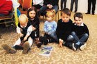 <br />
Children Lara and Ella O’Sullivan, Sean and Ryan O’Sullivan and Sierna Coyne, Salthill, at the launch of a new book “Pieces of Mind  The Collection” by Ken O’Sullivan, in the Clybaun Hotel