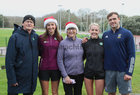 Denis, Elizabeth, Marie, Michelle and John Maher from Maunsells Park after taking part in the Goal Mile at Dangan on Christmas Day.