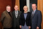 Att the Retired Garda Association, annual dinner in the Salthill Hotel, Salthill. were: Paschal Feeney, General Secretary; Julian Ryan, Chairman; Grace Lydon, Secretary and Vincent McGuire, Treasurer. 