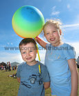 Nathan and Ava Devaney, Cappagh Road, at the Galway International Food and Craft Festival in Salthill Park last weekend.