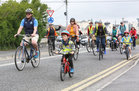 The Community Cycle for the Salthill Cycleway and Barna Greenway at the Claddagh last Sunday. The event was organised by Galway Urban Greenway Alliance, GUGA.