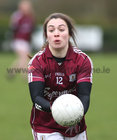 Galway v Westmeath LIDL Ladies National Football League Division 1 Round 3 game at Clonberne.<br />
Galway's Leanne Coen