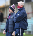 Galway v Tipperary All-Ireland Senior Championship Quarter-Final at the LIT Gaelic Grounds, Limerick.<br />
David Forde (left) and Galway manager Shane O’Neill