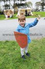 <br />
Sam Phillips, Cregmore,  at the Full Contact Medieval Tournament Claregalway Castle Shield Event. 