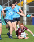 Galway v Dublin Allianz Football League Division 1 Round 7 game at Pearse Stadium.<br />
Galway’s Adrian Varley and Dublin’s David Byrne