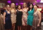 Carmen Conroy, Aine Lawlor, Donna Mannion, Niamh Murphy, Madeline Maguire and Eilis Treacy pictured at the Charity Take Me Out Ball in aid of Cancer Care West at the Salthill Hotel.