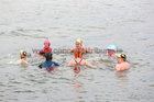 Joanne Murphy, Michelle Murphy, Deirdre Kelly, Ciara McMullin, Valerie Fogarty and Karen Cassidy, who call themselves the Blackrock Banter Mermaids, are joined by Francis Yates while having fun performing handstands at Blackrock on Christmas Day. The group had a fund raising swim and performance earlier in the week in aid of Galway RNLI.