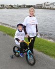 Cathriona and Cillian Byrne, Gort, taking part in the 2019 Galway Memorial Walk in aid of Galway Hospice.