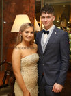 Michaela Leonard, Oughterard, and Darren Cormican at Oughterard GAA Victory Social in the Salthill Hotel.