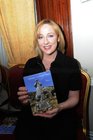 <br />
Julie O’Sullivan, Dangan,  at the launch of a new book by Ken O’Sullivan,  Máméan-A Sacred Place, in the Ardilaun Hotel. 