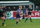 Action from Corinthians vs City of Derry in Div 2 of the Ulster Bank AIL at Corinthian Park.<br />
<br />
Aaron Conneely breaks up field.