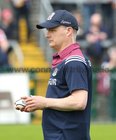 Galway v Carlow Leinster Senior Hurling Championship Round 1 game at the Pearse Stadium.<br />
Galway Manager Micheal Donoghue before the start of the game